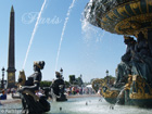 Place de la Concorde, fontaine et oblisque