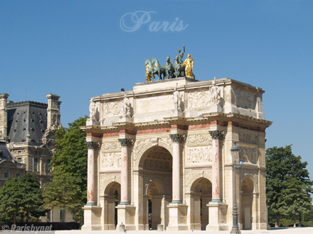 Le Louvre, arc de triomphe du Carrousel