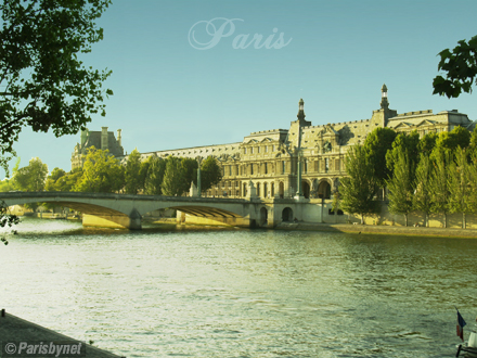 The Louvre, pont du Carrousel