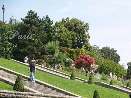 Basilique du Sacr-Coeur - jardins